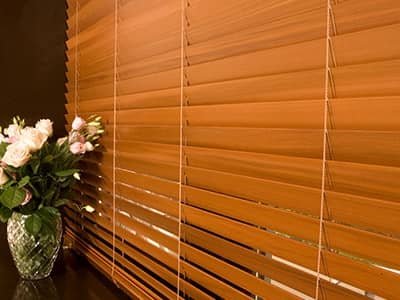 Persianas Horizontales de Madera
