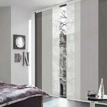 cortinas panel japones a medida